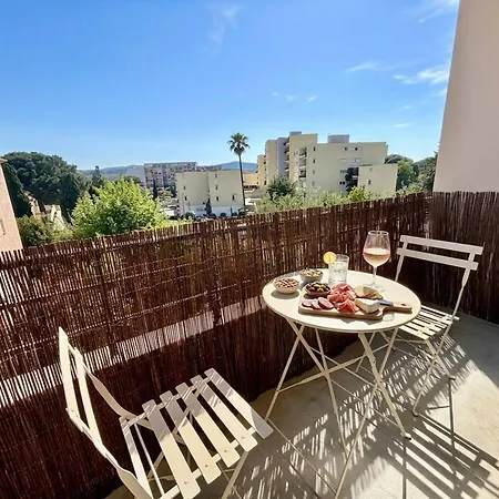 Climatise, Balcon - 4 Pers. - Fr-1-816-45 Апартаменты Ле-Лаванду